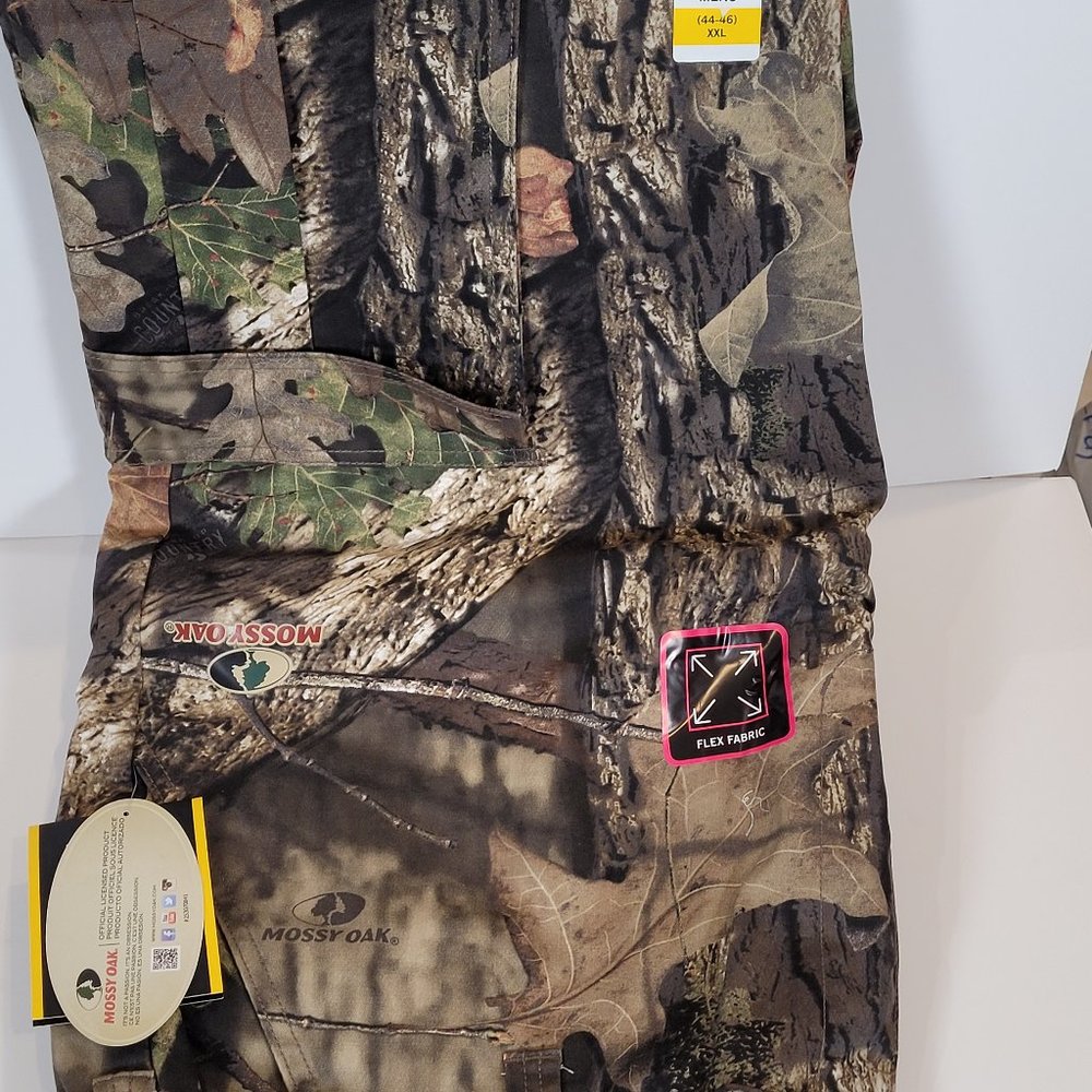Men's Mossy Oak Cargo Pants XXL 44-46 Camo leaves